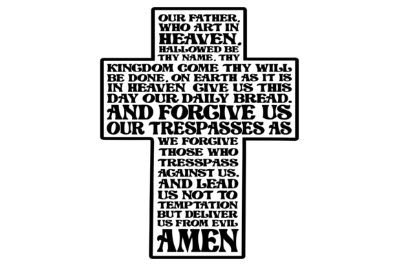 Download Our Father Lord's Prayer Svg PNG - Prayer Collection