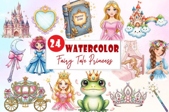 Download Fairy Tale Princess Clipart - Fairy tale Collection