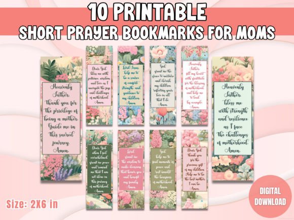 Download Short Prayer Bookmarks for Moms - Prayer Collection