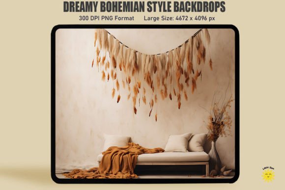 Download Dreamy Bohemian Style Backdrop - Bohemian Collection