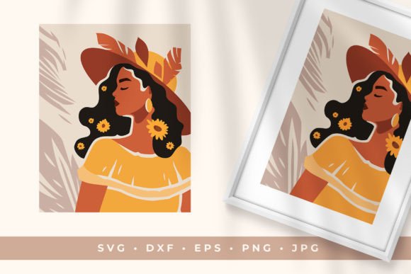 Download Romantic Summer Afro Boho Woman - Romantic summer Collection